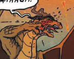 Glory's venom hitting Crocodile